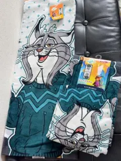 ズートピア2パウバートデザインバスタオル1枚、フェイス2枚セット