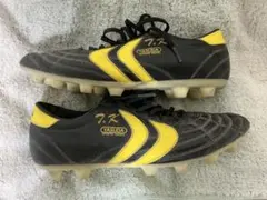 YASUDA サッカースパイク ブラック イエロー　サイズ26.5cm
