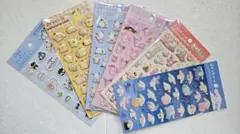 サンリオ ぷくっとシール 6種類まとめ売り