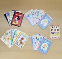 ディズニーキャラクター シールセット　ガチャガチャ　平成レトロ　ブック型シール