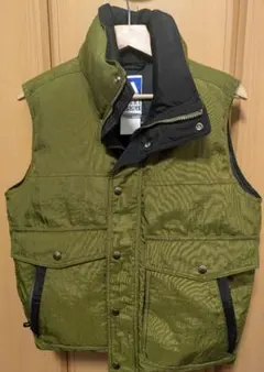 SIERRA DESIGNS オリーブグリーン ダウンベスト S