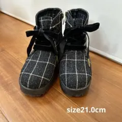 NUOVO Girlチェック柄ハイカットブーツ　ホーキンスのサムネイル