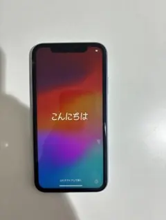 Apple iPhone XR ブルー 本体