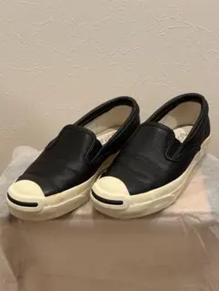 CONVERSE×BIOTOP レザー スリッポン　 ジャックパーセル 26