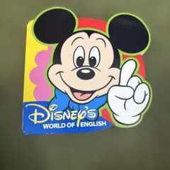 レア英語絵本DISNEY's WORLD OF ENGLISH CD 付き非売品