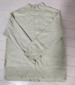 GLOBAL WORK ハイネックセーター M ライトグリーン