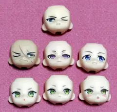 【7点セット顔パーツ】グッドスマイルカンパニー グッスマ ねんどろいど 刀剣乱舞