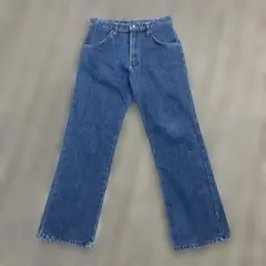 70s Wrangler ブーツカット デニムパンツ 濃紺 USA W30L28 - メルカリ
