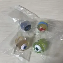 ピクサー ファッションリング ロイヤルクリア 4点セット マイク