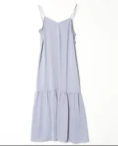 WILLSELECTION ウィルセレクションライトブルー キャミワンピース