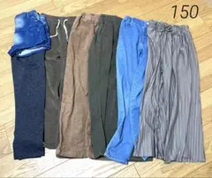 ロングパンツ・ショートパンツ スパッツ　まとめ売り 7点セット150cmのサムネイル