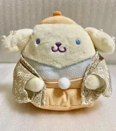 ポムポムプリン　ゆめふわおもてなしボールチェーン　サンリオ