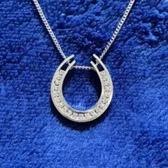 Melody Accessory ラインストーン ホースシューネックレス