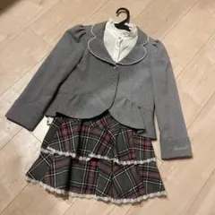 hiromichi nakano　スーツ3点セット　女の子　130　卒園式入学式