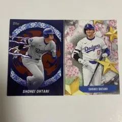 topps 大谷翔平 限定インサート 2枚