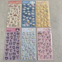 ぷくっとシール サンリオ ダイソー 未開封 クロミ シナモン ポムポムプリン