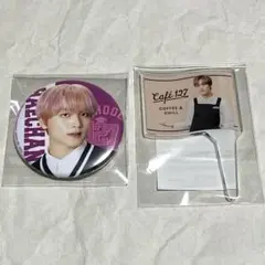NCT127 ペンミ ファンミーティング カフェ 缶バッジ ピック ヘチャン