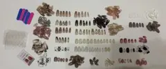 ネイルチップまとめ売り　ドンキホーテ　ダイソー　雑貨屋など　最終値下げ！のサムネイル