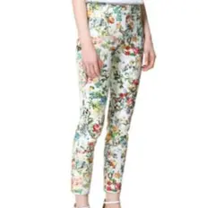 ZARA WOMAN＊ザラウーマン＊レディース＊花蝶々パンツ＊S