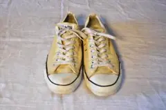コンバース　アメリカ製　９０年代　サイズ３０cm　US１２ イエロー