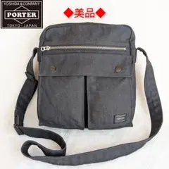 美品✨ポーター　スモーキー　ショルダーバッグ　デニム　PORTER SMRKY