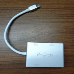 4 in 1 MD to HDMI/VGA/DVI/DP 変換アダプタ