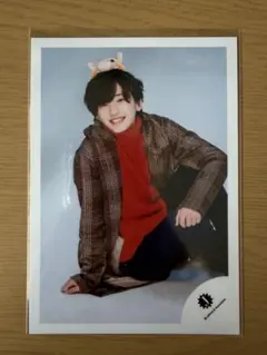 116 なにわ男子　道枝駿佑　公式写真　あけおめ　オフショット