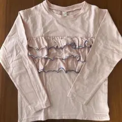 après les cours フリル付き長袖カットソー 130cm