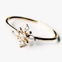 ⭐️14kgb⭐️色落ちしないリング⭐️