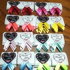 ⑰-⑰【ラッピング シール】２０枚♡ギフトシール　サンキューシール