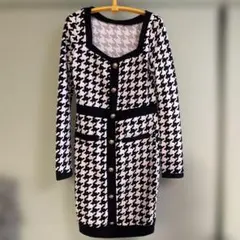 SHEIN 千鳥柄 ワンピース Mサイズ