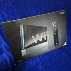 【訳アリ】Nintendo Wii 本体 ブラック 任天堂 付属品不足