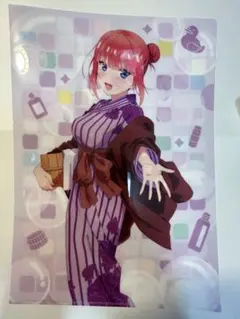 2-103映画　五等分の花嫁　クリアファイル　二乃　浴衣　ごとよめ