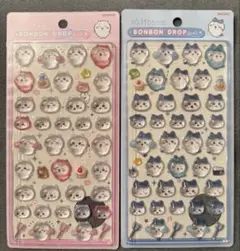 ポンポンドロップシール　ちいかわ　ハチワレ　2枚セット【未開封】