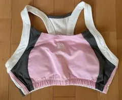 adidas ピンク　スポーツブラ L