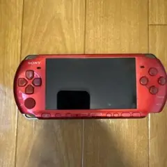 PSP-3000 本体 ジャンク品 赤