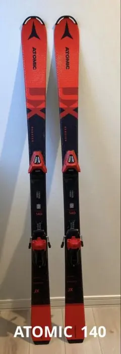 【状態良好☆】140cm　ATOMICスキー板セット♪　送料無料！ 2026年最新】スキー板 140 アトミックの人気アイテム - メルカリ