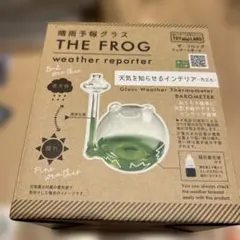 비 예보 유리: FROG 날씨 리포터 개구리