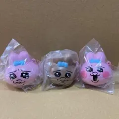 おぱんちゅうさぎキーホルダー3個セット