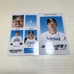 ホークス ファンフェス シークレット証明写真風スマロイド 野村勇