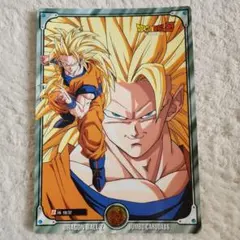 DRAGON BALL Z ジャンボカード 18 ゴジータドラゴンボールZ - メルカリ