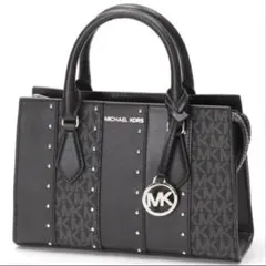 新品　MICHAEL KORS スタッズ付きトートバッグ ブラック