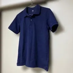 ユニクロ / ドライカノコポロシャツ（半袖） / ネイビー / M