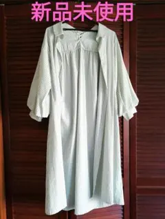 NICE CLAUP　シャツワンピース