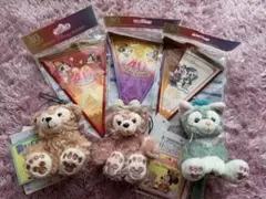 東京ディズニーリゾート 40周年 ガーランド ぬいぐるみバッジ セット