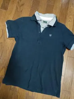 ZARA MAN ポロシャツ ネイビー