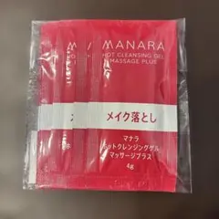 MANARA ホットクレンジングゲル マッサージプラス 6包のサムネイル