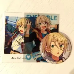 白鳥藍良　テーマスカウト　缶バッジ　クリアカード　ぱしゃっつ