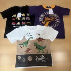 男の子 半袖Tシャツ 3枚セット 110cm