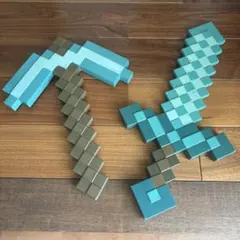 マインクラフト 剣とツルハシ セット